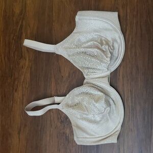 Wacoal Shimmery Chic Feminine Trendy Quiet Luxury Comfort Bra Size 38DDD
